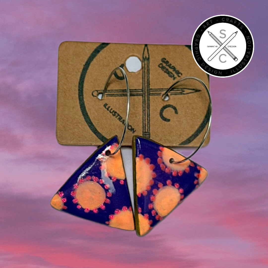 ‘Let’s go’ Earrings