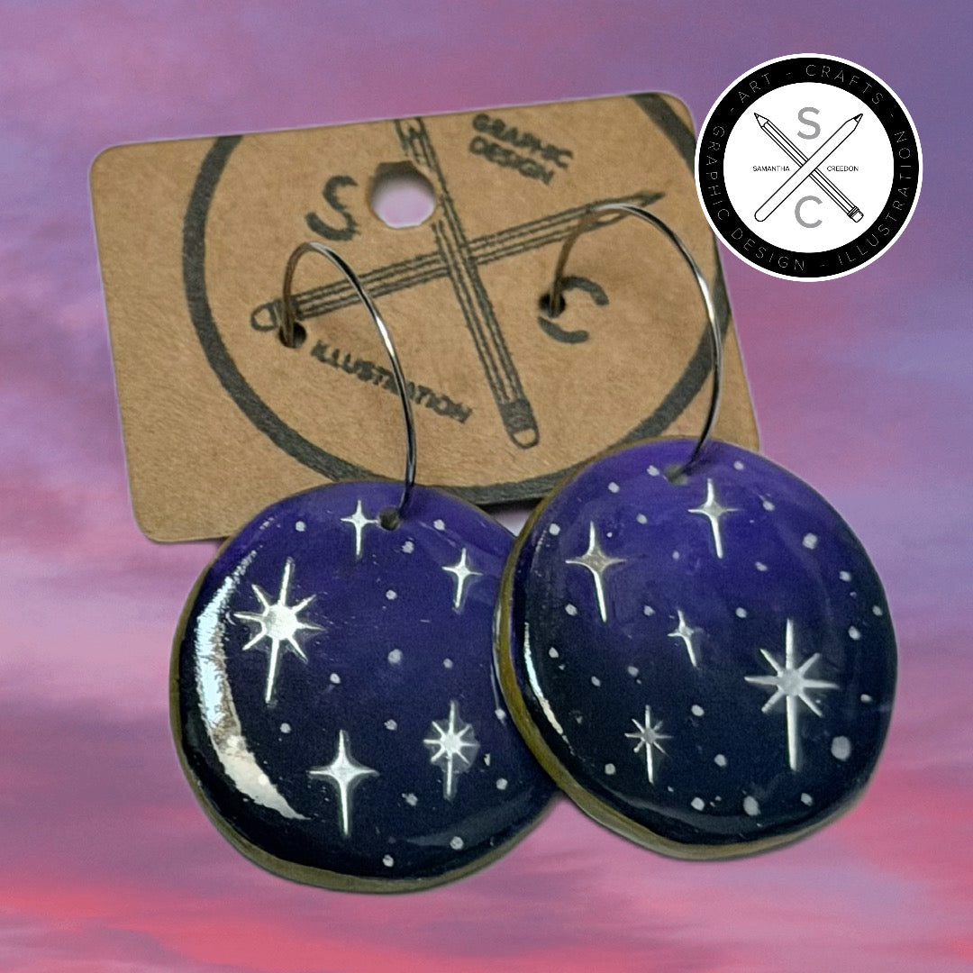‘A sky full of stars’ Earrings