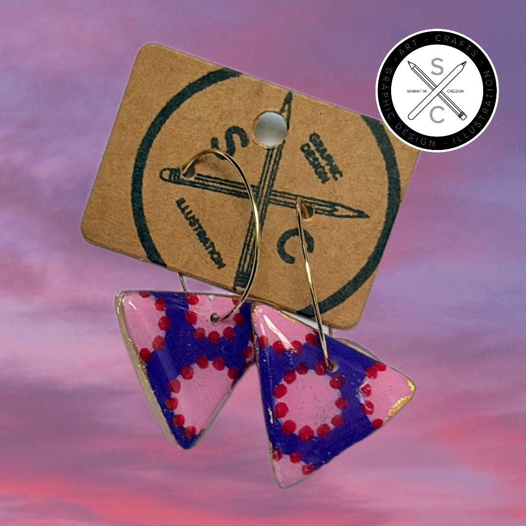 ‘Let’s go’ Earrings