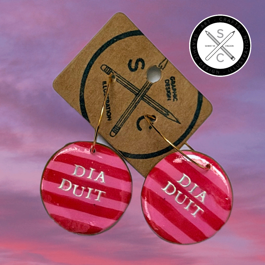‘Dia Duit’ Earrings